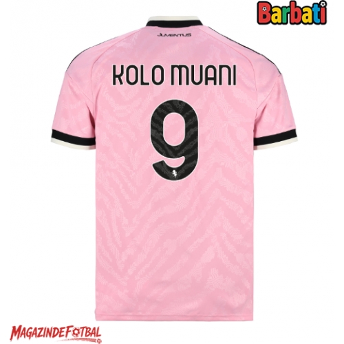Juventus Randal Kolo Muani #9 Tricou Fotbal Replică 2026-27 Barbati Deplasare Juventus Randal Kolo Muani #9 Tricou Fotbal Replică 2026-27 Barbati Deplasare